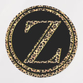 ヒョウZ ラベル (デザイン1)