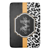 ヒョーパード印刷 バスマット (正面縦)