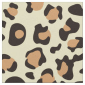 ヒョーパード印刷 ファブリック (クローズアップ)