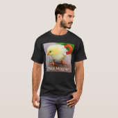 ヒヨコに群がる鳥 鳥さん、あなたにひよこが群がってくる Tシャツ (正面フル)
