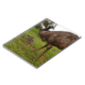 ヒヨコを連れたEmuパパ ノートブック (左側)