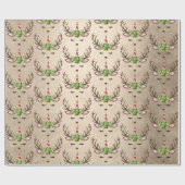 ヒヨコバラ金ゴールド ラッピングペーパー (フラット)