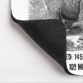 ヒラエオサウルスマウスパッド マウスパッド (コーナー)