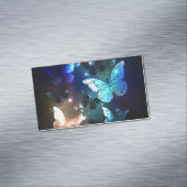 ヒラヒラするナイトバタフライ マグネット名刺 (インサイチュ)