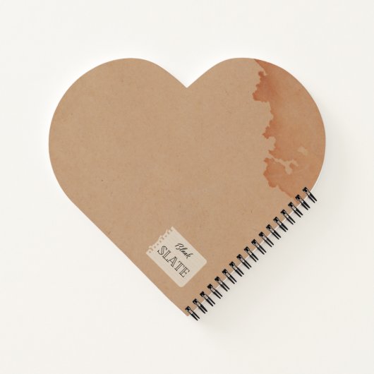 ヒラメ花 ノートブック (裏面)