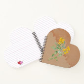 ヒラメ花 ノートブック (内部)