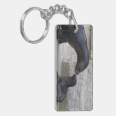 ヒラメ キーホルダー (正面左)