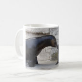 ヒラメ コーヒーマグカップ (正面左)