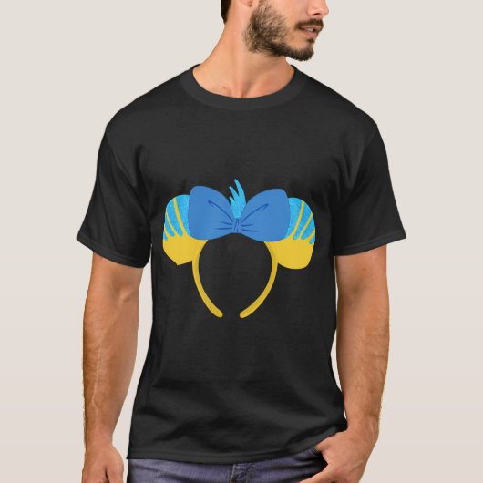 ヒラメ ネズミ イヤー Tシャツ (正面)