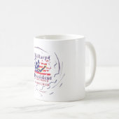 ヒラリーに投票しよう 米国は一緒ならもっと強い 私の大統領 コーヒーマグカップ (正面右)