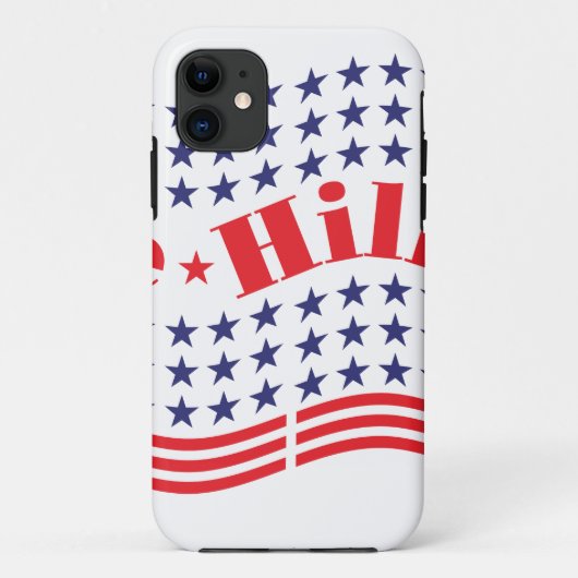 ヒラリーに投票する Case-Mate iPhoneケース (裏面)