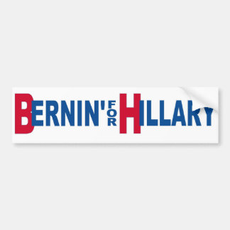 ヒラリーのためのBernin バンパーステッカー
