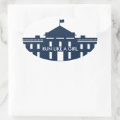 ヒラリーのシール 楕円形シール (バッグ)