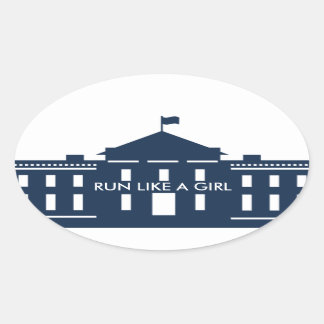 ヒラリーのシール 楕円形シール