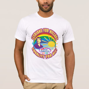 ヒラリーのワイシャツのためのレズビアン Tシャツ