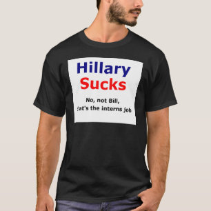 ヒラリーの最低 Tシャツ