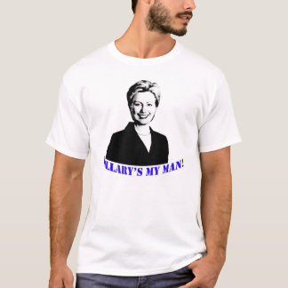 ヒラリーの私の人! Tシャツ