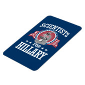 ヒラリーの科学者 マグネット (左側)