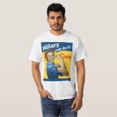 ヒラリーはそれをすることができます2016年 Tシャツ (正面フル)