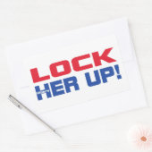 ヒラリーは彼女を縛り上げる 長方形シール (封筒)