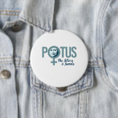 ヒラリーはPOTUSです-未来は女性です -- Electio 缶バッジ (インサイチュ)