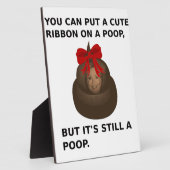 ヒラリーウンチ フォトプラーク (側面)