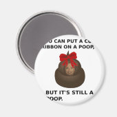 ヒラリーウンチ マグネット (正面/裏面)