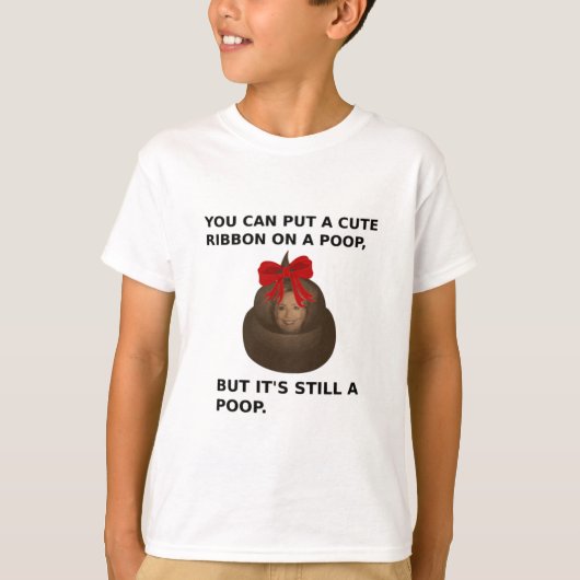 ヒラリーウンチ Tシャツ (正面)