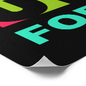 ヒラリーカラフル・クリントン2016のポスター ポスター (角)