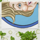 ヒラリークリントンの選挙2016年 キッチンタオル (折り畳み)