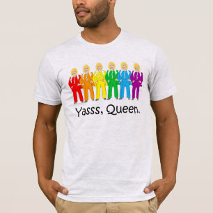 ヒラリーパンツイットプライドヤスクイーン Tシャツ
