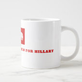 ヒラリー大マグカップのための共和党の女性 ジャンボコーヒーマグカップ (右)