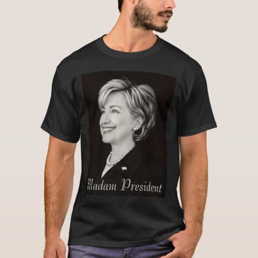 ヒラリー夫人大統領Tシャツ Tシャツ (正面)