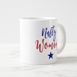 ヒラリー扱いにく女性マグカップ ジャンボコーヒーマグカップ