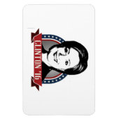 ヒラリー走クリント2016年 – .png マグネット (縦)