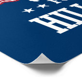 ヒラリー退役軍人 ポスター (角)