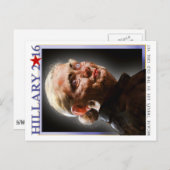 ヒラリー2016はがき ポストカード (正面/裏面)