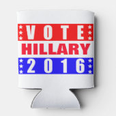ヒラリー2016年選挙大統領の投票 缶クーラー (裏面)