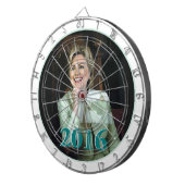 ヒラリー2016年 ダーツボード (正面右)