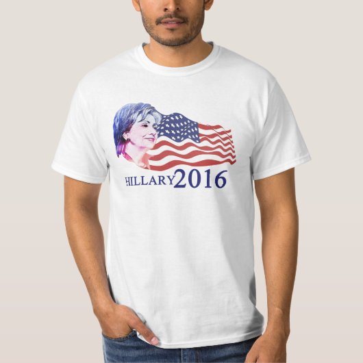 ヒラリー2016年 Tシャツ (正面)