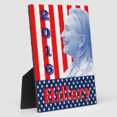 ヒラリー2016 フォトプラーク (側面)