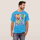 ヒラリー2016 ポップアート - - Tシャツ (正面フル)