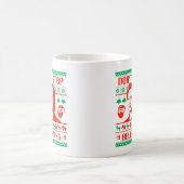 ヒラリー・クリスマスを信じて コーヒーマグカップ (中央)