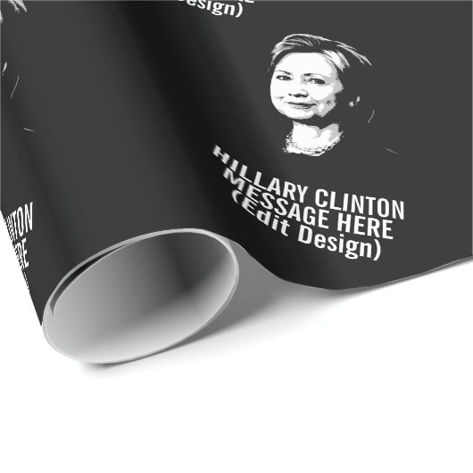 ヒラリー·クリパーソナライズされたントン ラッピングペーパー (ロールコーナー)