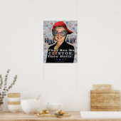 ヒラリー・クリンおもしろいト2016年大統領選挙 ポスター (キッチン)