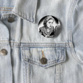 ヒラリー・クリントンによる33,000件のメールの削除 缶バッジ (インサイチュ)