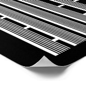 ヒラリー・クリントンのテキスト ポスター (角)