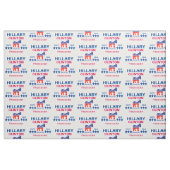 ヒラリー・クリントンの大統領2016年 ファブリック (ファットクウォーター)