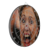 ヒラリー・クリントンの政治投げ矢板のポートレート ダーツボード (正面左)