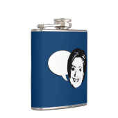 ヒラリー・クリントンの話の泡 フラスク (右)